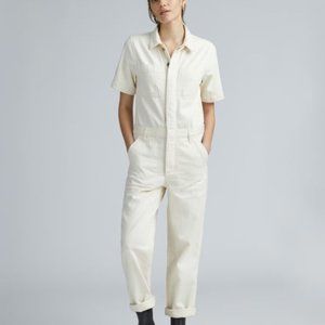 Like New Everlane The Supersoft Jean Coverall Bone Size 2